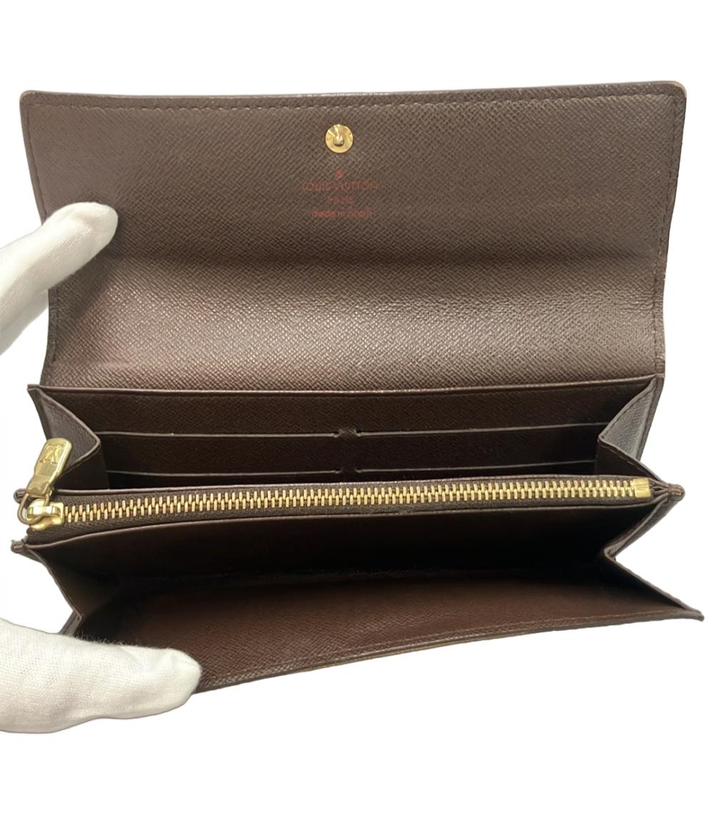 LOUIS VUITTON 長財布 ダミエ ポルトモネ クレディ N61726 レディース メンズ ルイ・ヴィトン