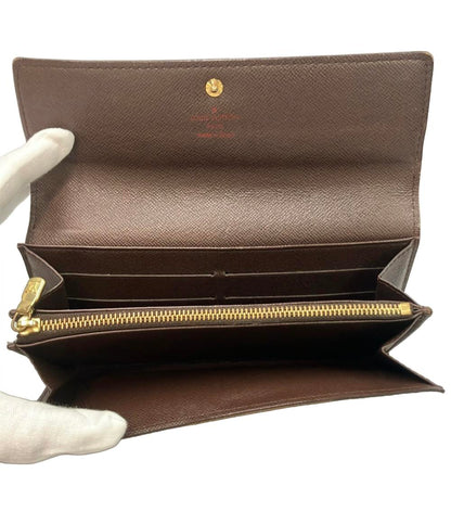 LOUIS VUITTON 長財布 ダミエ ポルトモネ クレディ N61726 レディース メンズ ルイ・ヴィトン