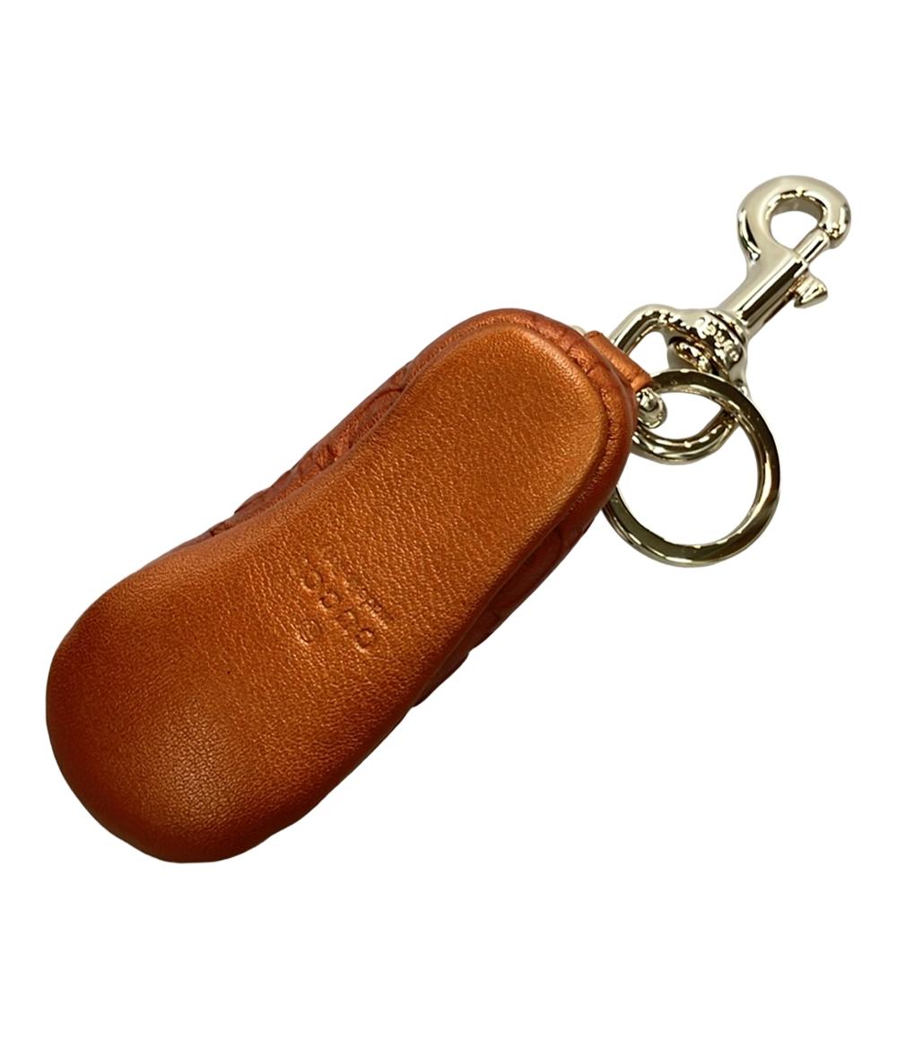 美品 GUCCI キーホルダー キーリング レザー グッチシマ レディース