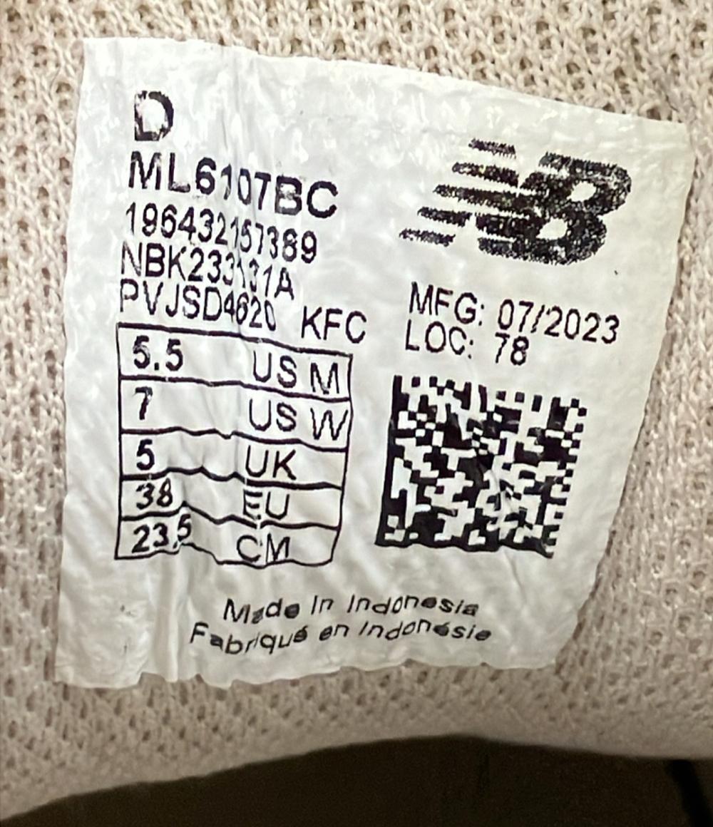 NEW BALANCE ローカットスニーカー ML610TBC レディース SIZE 23.5 (M) ニューバランス