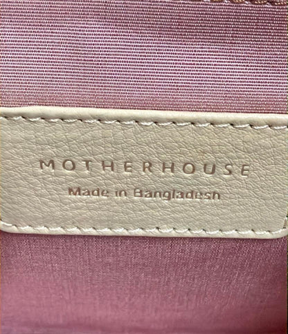 MOTHERHOUSE ハンドバッグ ショルダーバッグ 2WAY 斜め掛け レディース マザーハウス