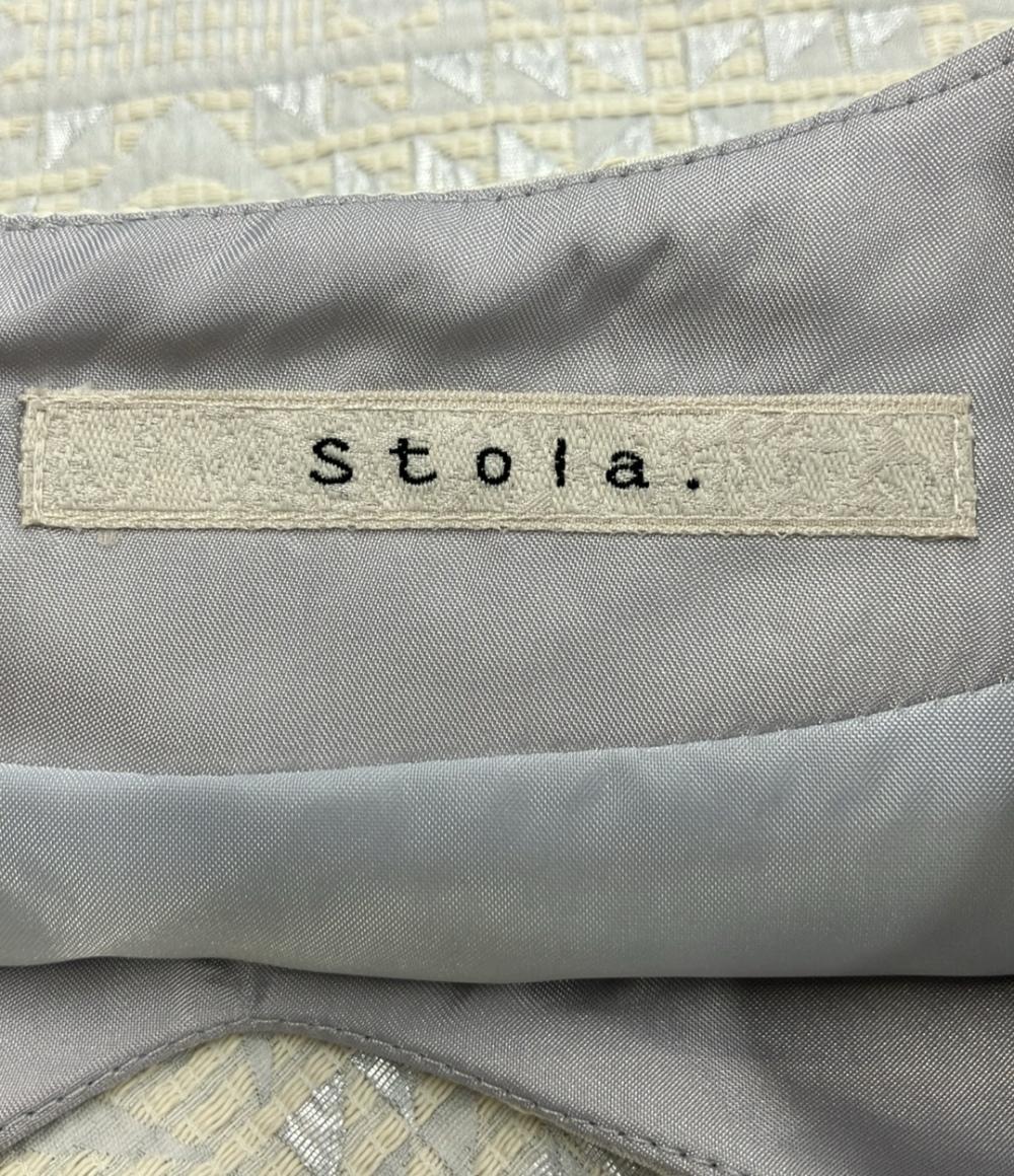 美品 ストラ ノースリーブワンピース レディース SIZE 38 (M) stola.