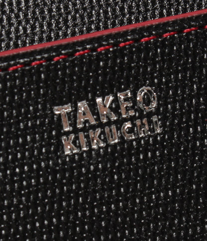 美品 TAKEO KIKUCHI ラウンドファスナー長財布 レディース タケオキクチ