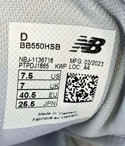 NEW BALANCE ローカットスニーカー BB550HSB メンズ SIZE 25.5 (S) ニューバランス