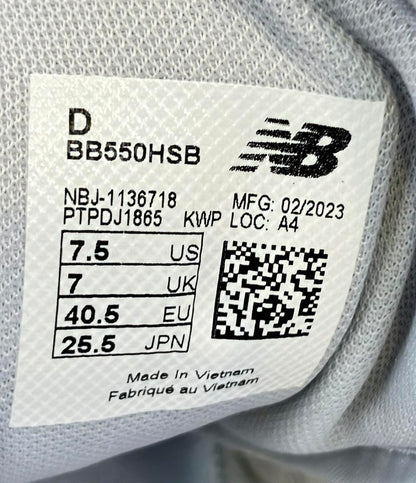 NEW BALANCE ローカットスニーカー BB550HSB メンズ SIZE 25.5 (S) ニューバランス