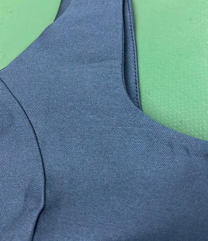 サンドロ シルク混ノースリーブフレアショートワンピース レディース SIZE 42 SANDRO