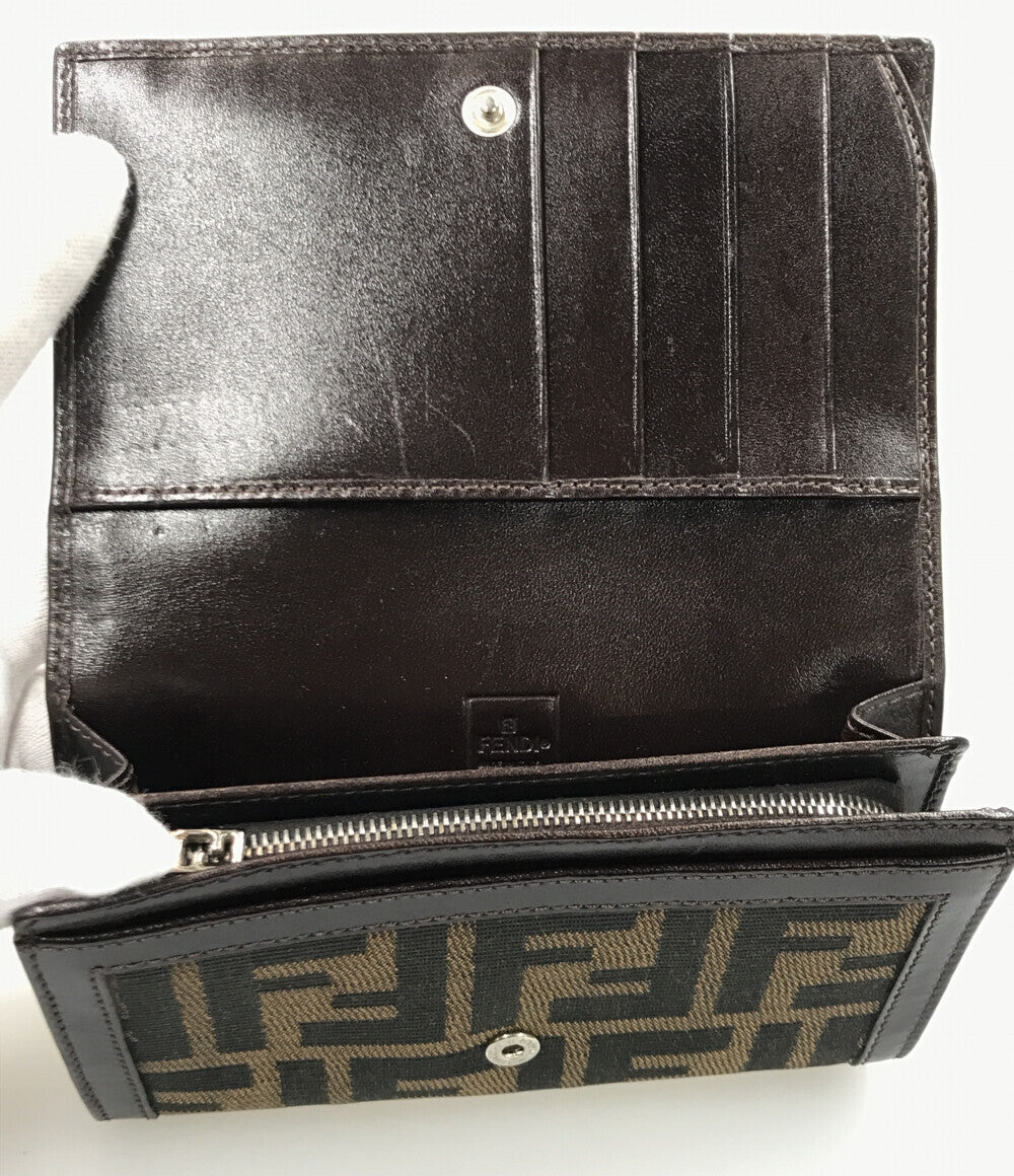 フェンディ  二つ折り財布  ズッカ    レディース  (2つ折り財布) FENDI