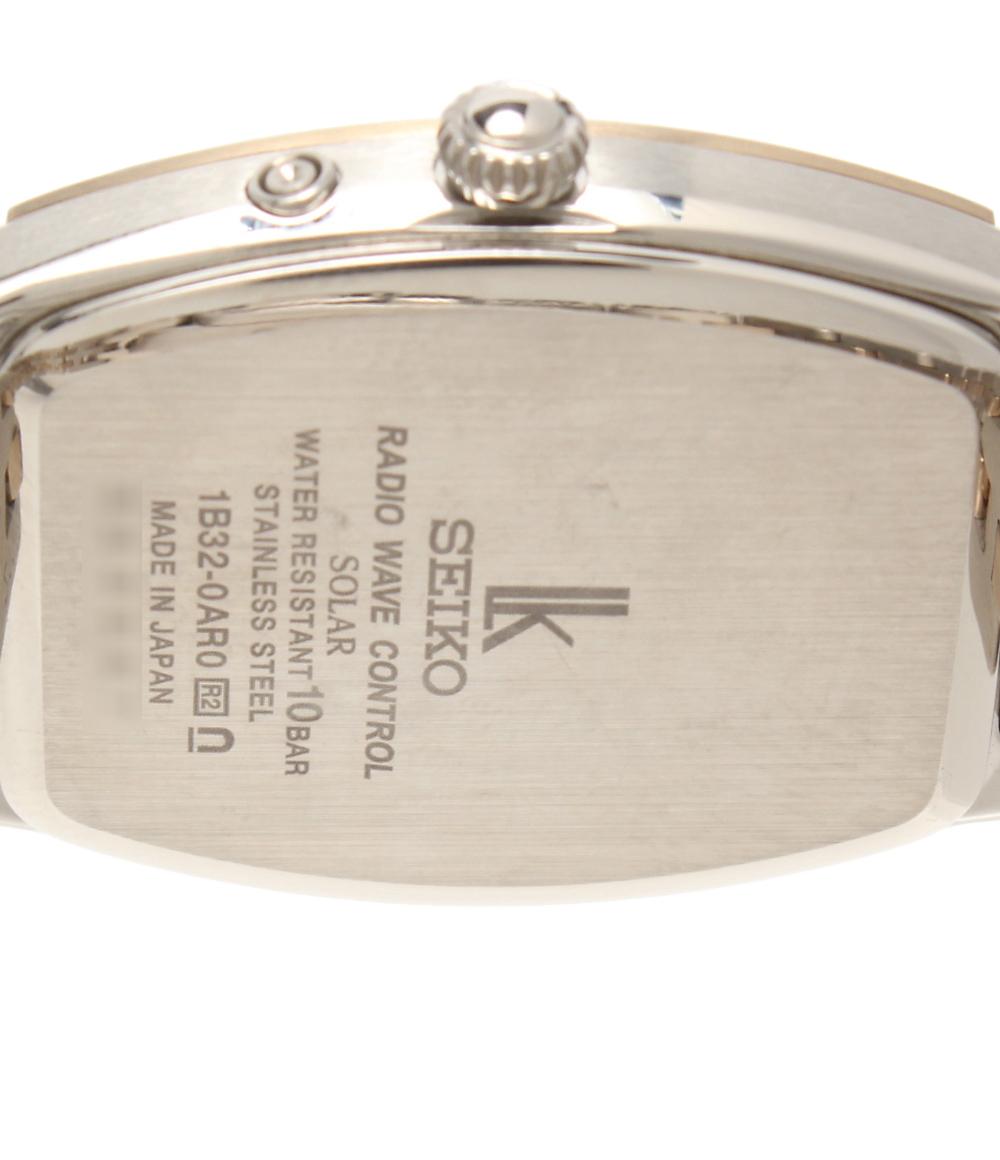 SEIKO 腕時計 lk ルキア ソーラー シェル 1B32-0AR0 レディース