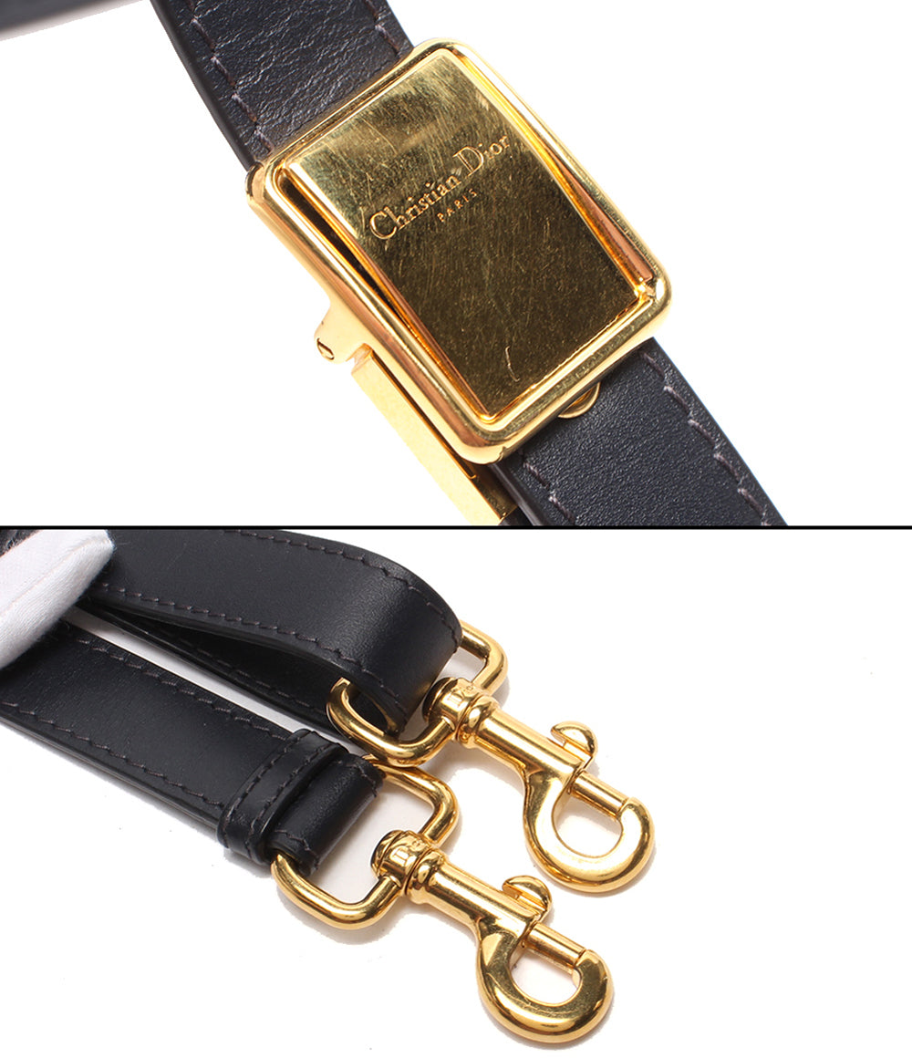 美品 Christian Dior ショルダーバッグ 斜め掛け 肩掛け トロッター