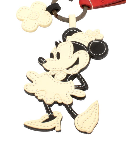 genten Disney チャーム レザー ミニーマウスモチーフ レディース ゲンテン