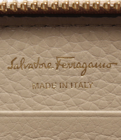 FERRAGAMO ラウンドファスナー カードケース ガンチーニ レディース フェラガモ