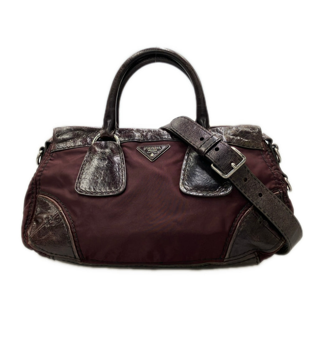 PRADA 2way ハンドバッグ ショルダーバッグ 斜め掛け レディース プラダ