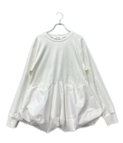 ENFOLD スクエアペプラム ロングスリーブ Tシャツ 300HA280-2440 レディース SIZE 38 (S) エンフォルド