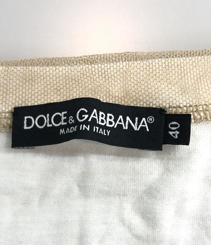 ドルチェアンドガッバーナ  チュールノースリーブワンピース     F8623T G7629 レディース SIZE 40 (M) DOLCE＆GABBANA