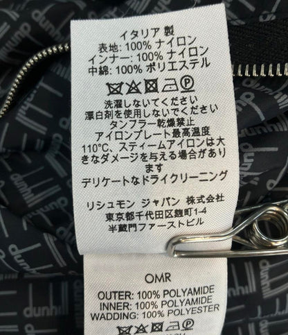 Dunhill 中綿ジャケット ブルゾン リバーシブル フード ロゴ メンズ SIZE M ダンヒル