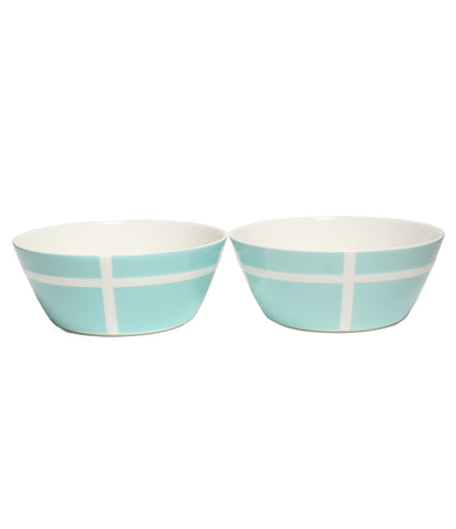美品 Tiffany & Co. ボウル 皿 2点セット 14cm ブルーボックス ティファニー