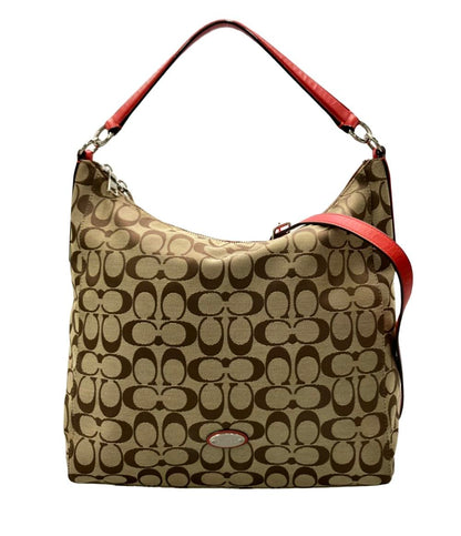 COACH 2way ショルダーバッグ 肩掛け 斜め掛け シグネチャー レディース コーチ