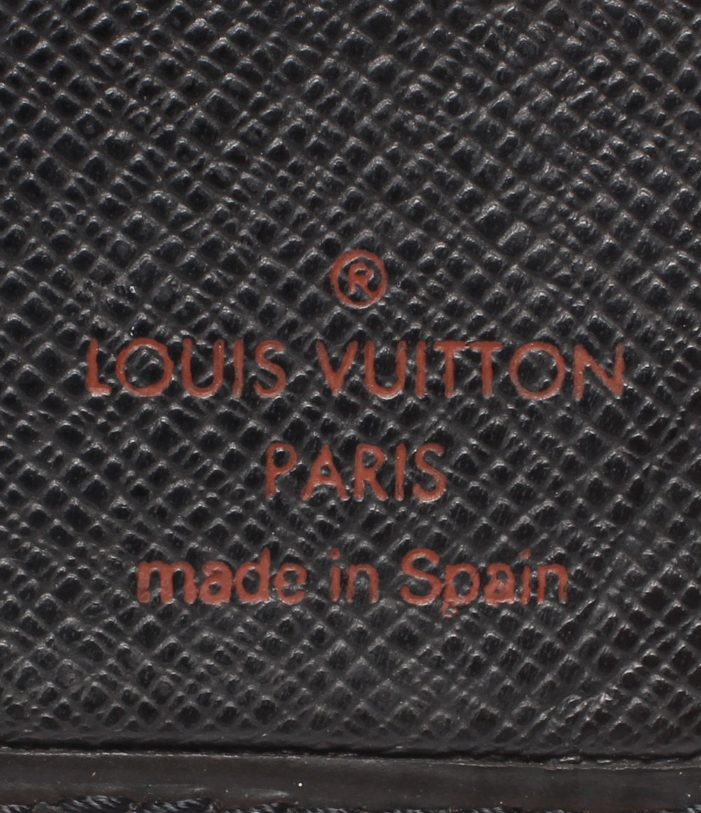 訳あり LOUIS VUITTON 二つ折り財布 ポルト ビエ 6 カルト クレディ エピ M63312 メンズ ルイ・ヴィトン