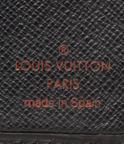 訳あり LOUIS VUITTON 二つ折り財布 ポルト ビエ 6 カルト クレディ エピ M63312 メンズ ルイ・ヴィトン