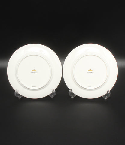 美品 Tiffany & Co. プレート 皿 2点セット 19cm 5th アベニュー ティファニー