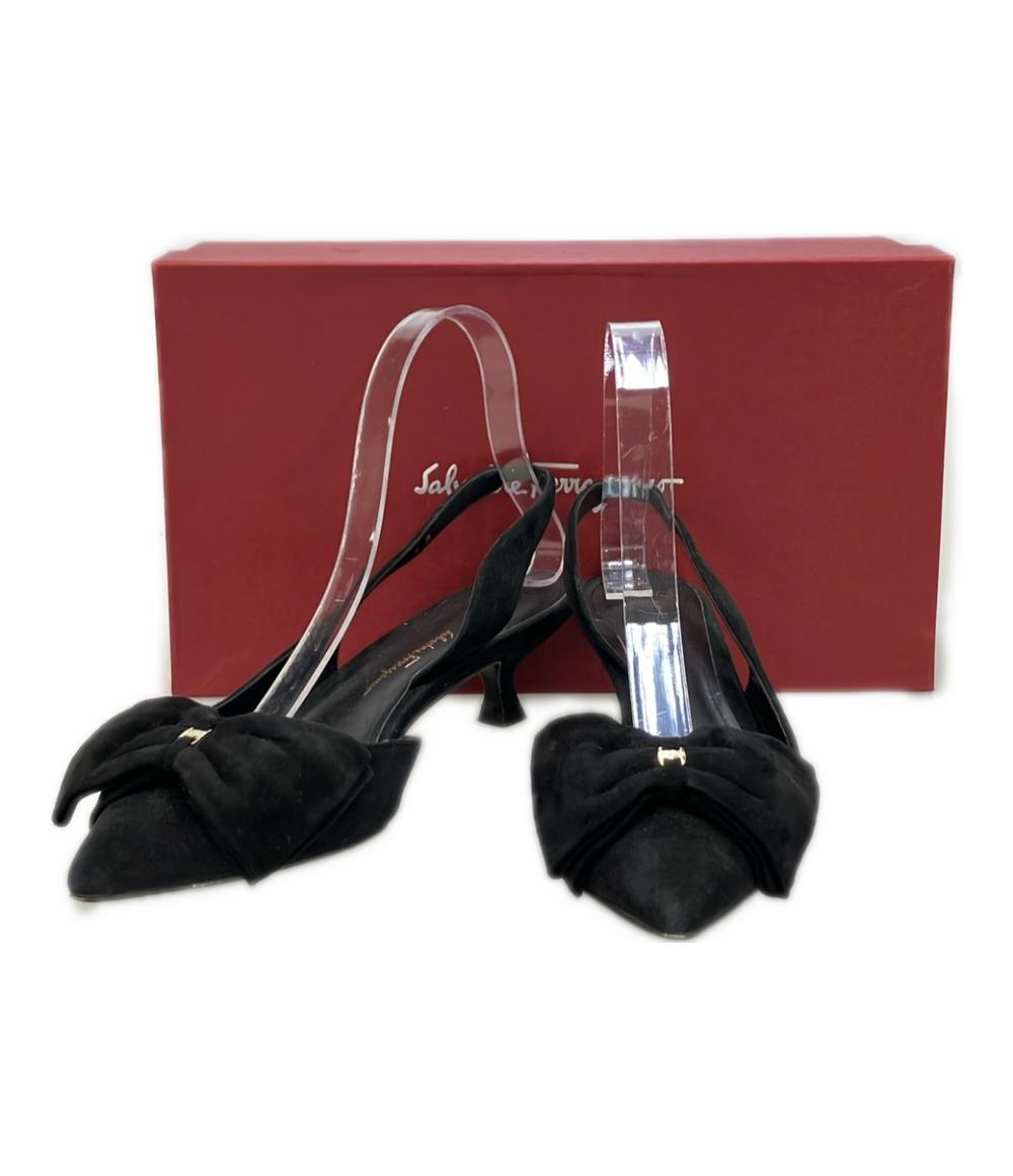 サルヴァトーレフェラガモ ミュール バックストラップ REDA ヴァラ レディース SIZE 8D (XL) Salvatore Ferragamo