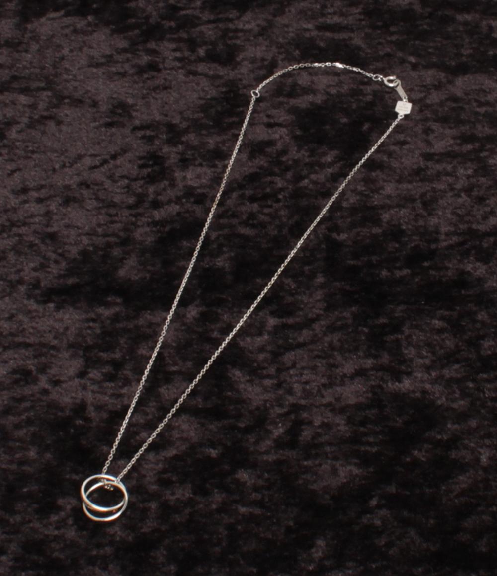 美品 U-TREASURE ネックレス ダブルリング SV 進撃の巨人 エレン