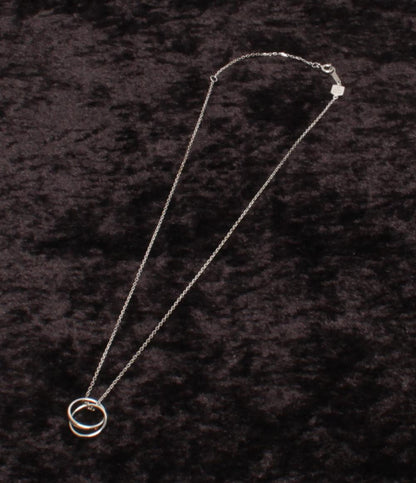 美品 U-TREASURE ネックレス ダブルリング SV 進撃の巨人 エレン リヴァイ ユニセックス ユートレジャー