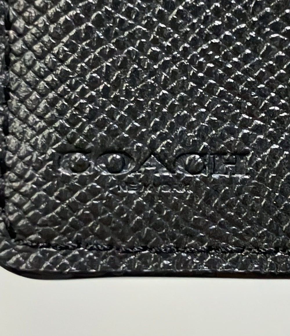 美品 COACH 二つ折り財布 PVC レザー F11484 レディース コーチ