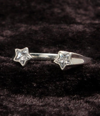 美品 PANDORA リング 指輪 SV925 シューティングスター オープンリング レディース SIZE 14号 パンドラ