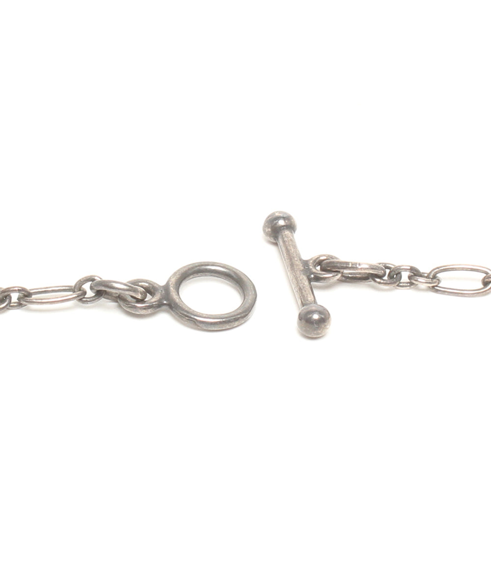 Georg Jensen ネックレス イヤリング SV925 2008 ヘリテージコレクション グリーンアゲート イヤーペンダント 2点セット レディース
