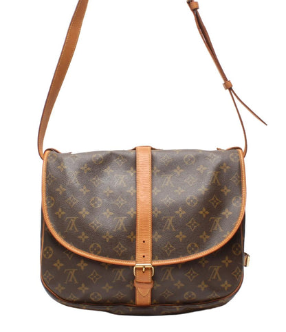 ルイ・ヴィトン ショルダーバッグ 斜め掛け ソミュール35 モノグラム M42254 レディース LOUIS VUITTON