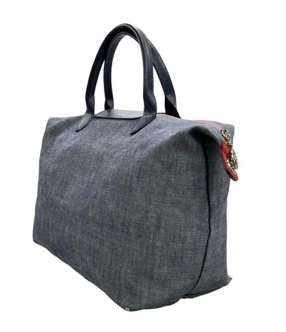 Longchamp ハンドバッグ ショルダーバッグ 2WAY 斜め掛け デニム レディース ロンシャン