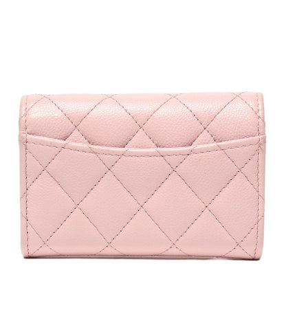 CHANEL カードケース コインケース ゴールド金具 キャビアスキン マトラッセ レディース シャネル