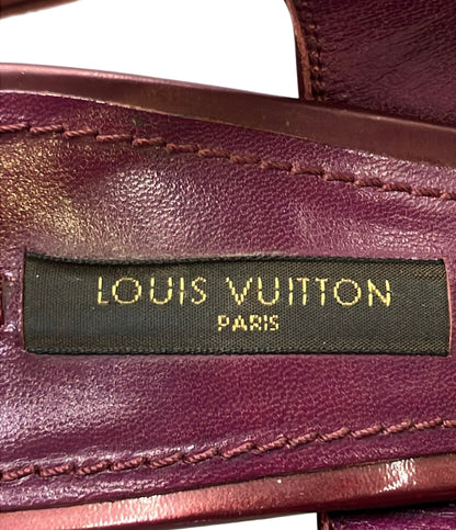LOUIS VUITTON オープントゥサンダル ウェッジソール レディース SIZE 34.5 ルイ・ヴィトン