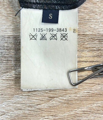 訳あり UNITED ARROWS シングルライダースジャケット 1125-199-3843 レディース SIZE S ユナイテッドアローズ