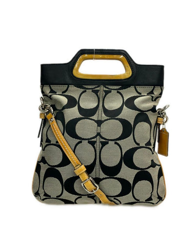 コーチ 2wayハンドバッグ ショルダーバッグ 斜め掛け シグネチャー 13393 レディース COACH