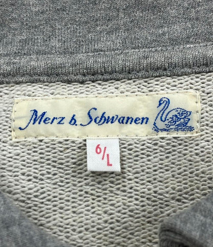 美品 メルツベーシュヴァーネン スウェット ハーフジップ メンズ SIZE L Merz b. Schwanen