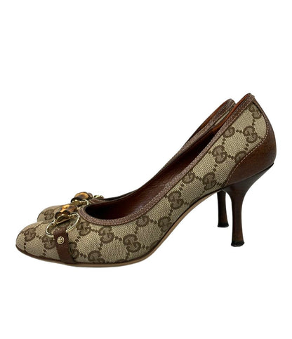 GUCCI GG柄バンブービットパンプス 138711 レディース SIZE 37 (24cm) グッチ