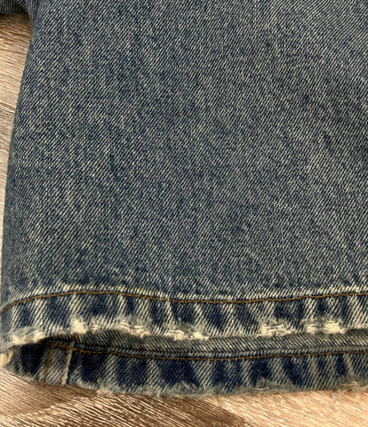 BALENCIAGA ワイドバギーデニムパンツ ダメージ加工 697886 レディース SIZE 24 (XL) バレンシアガ