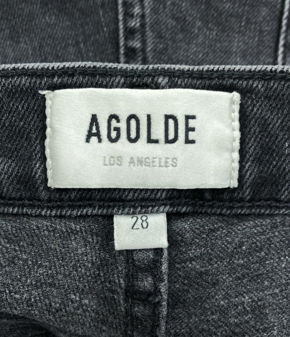 エーゴールドイー ダメージデニムパンツ ボタンフライ メンズ SIZE 28 (M) AGOLDE