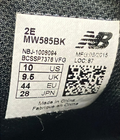 NEW BALANCE ローカットスニーカー MW585BK メンズ SIZE 28.0 (XL) ニューバランス