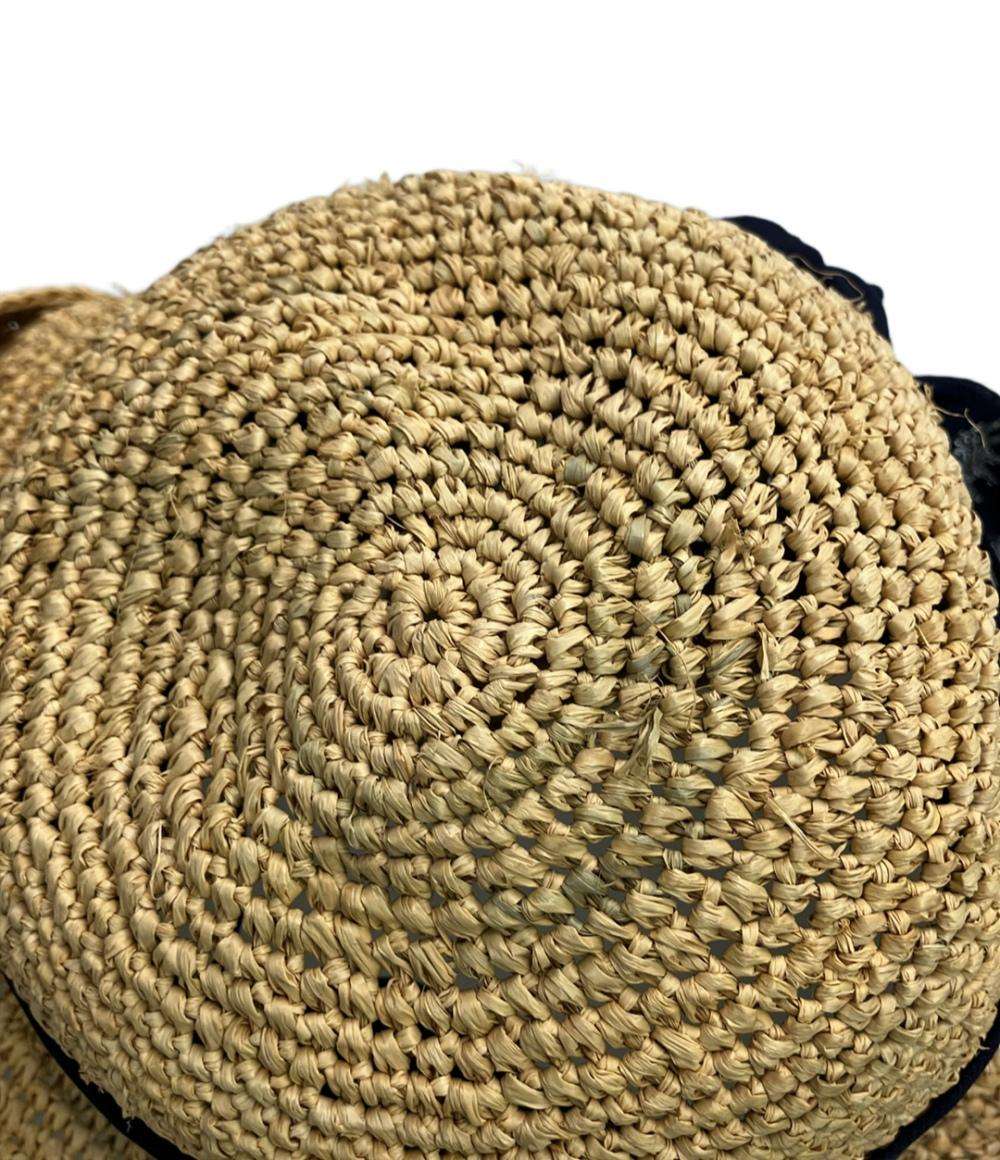 カシラ ストローハット 麦わら帽子 レディース CA4LA