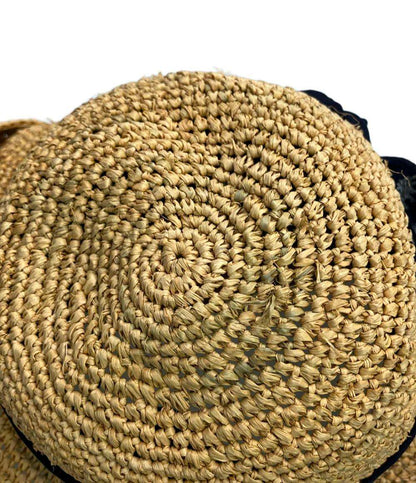 カシラ ストローハット 麦わら帽子 レディース CA4LA