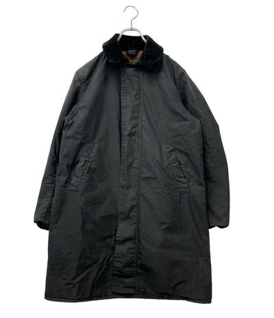 Barbour AURALEE コート スタイリスト私物 襟コーデュロイ 裏バブアー ライトワックス SL BORDER ダブルジップ メンズ SIZE 36 (S) バブアー