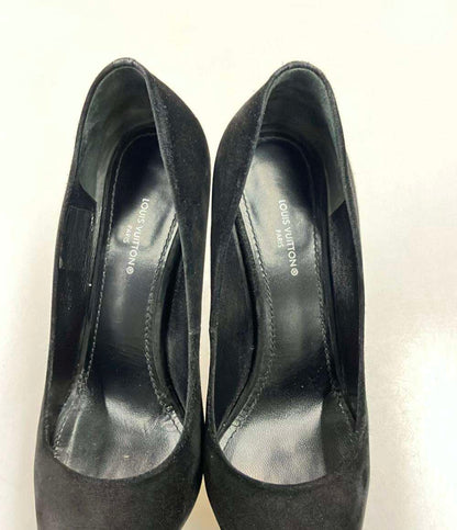 LOUIS VUITTON パンプス スエード モノグラム レディース SIZE 36 1/2 (23.5cm) ルイ・ヴィトン