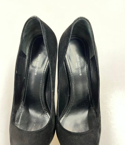 LOUIS VUITTON パンプス スエード モノグラム レディース SIZE 36 1/2 (23.5cm) ルイ・ヴィトン