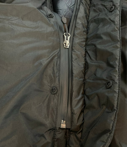 NANGA ダウンジャケット フード付き フロントスナップボタン 止水ジップアップ AURORA LIGHT UTILITY DOWN 23A10F000013 メンズ SIZE M ナンガ