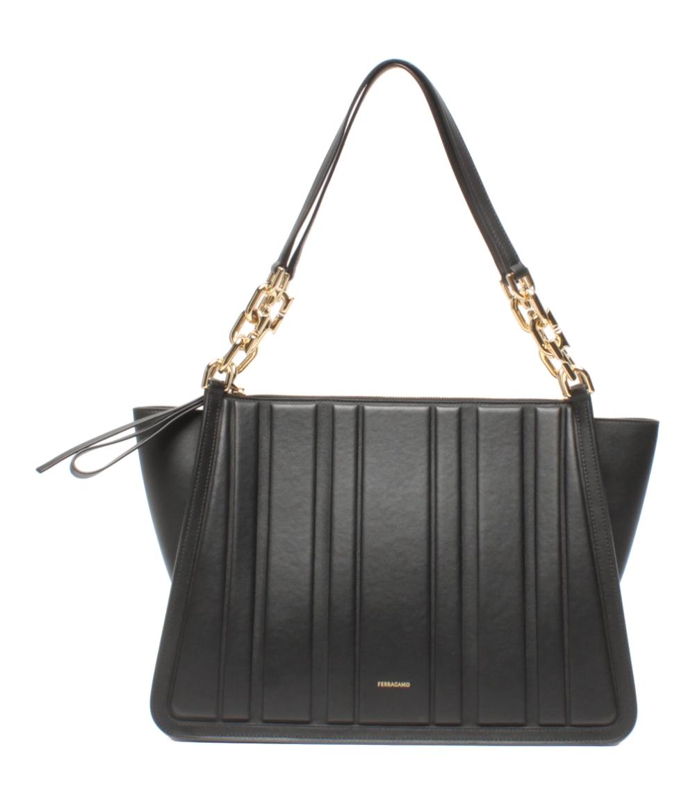 美品 Salvatore Ferragamo トートバッグ ショルダーバッグ 肩掛け ガンチーニ レディース サルヴァトーレフェラガモ