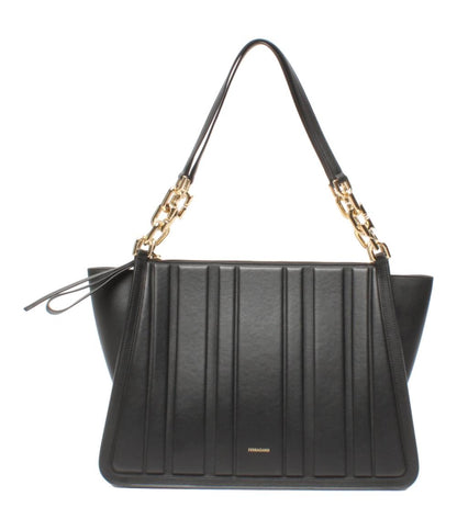 美品 Salvatore Ferragamo トートバッグ ショルダーバッグ 肩掛け ガンチーニ レディース サルヴァトーレフェラガモ