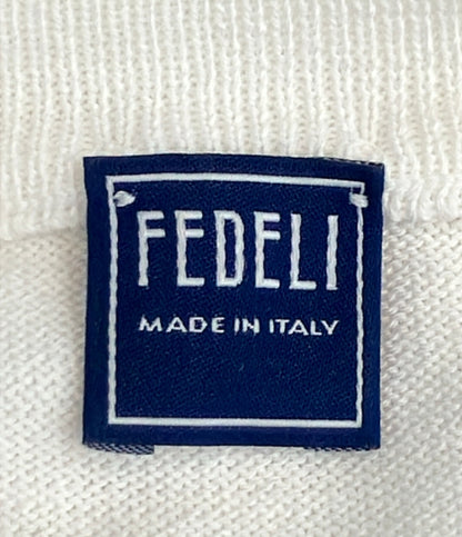 FEDELI 長袖 ニット コットン メンズ SIZE 50 (XL) フェデリ